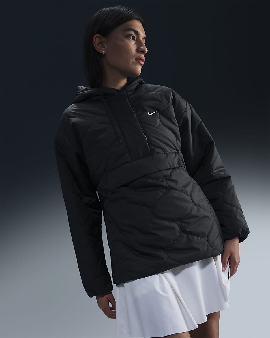 Grey nike windbreaker womens online